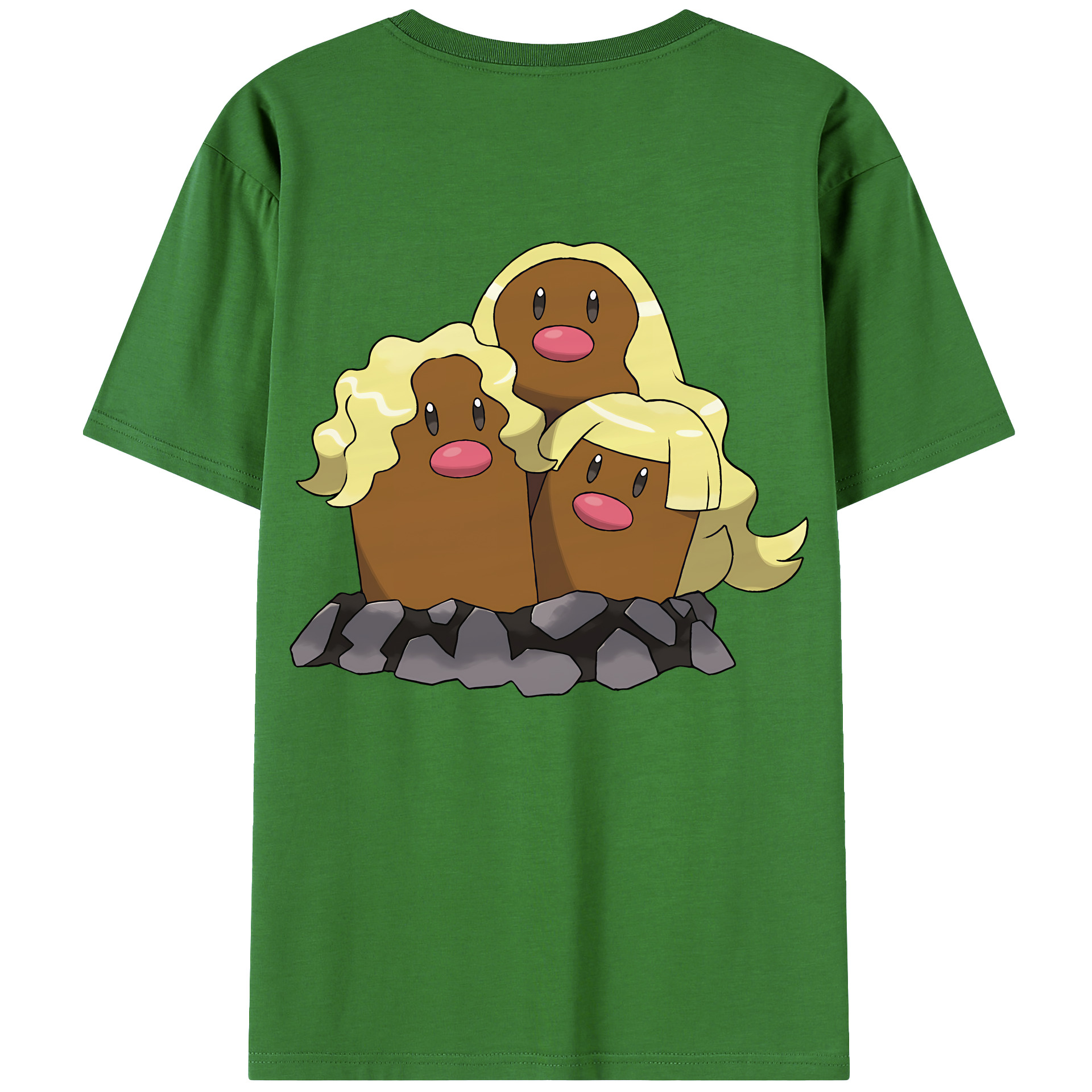 （画像用） ポケットモンスター Pokémon レディース半袖Tシャツ(バックプリント)